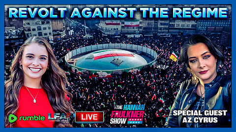 REVOLT AGAINST THE REGIME | LIVE WITH HANNAH FAULKNER 1.14.26 4PM