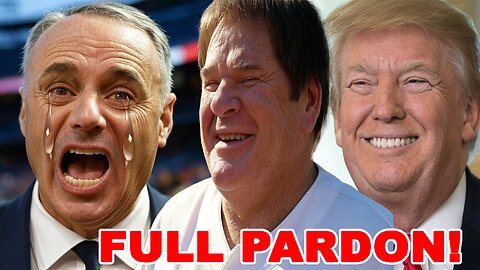 President Trump DESTROYS "LAZY A**" MLB over Pete Rose HOF BAN! Promises FULL PARDON!