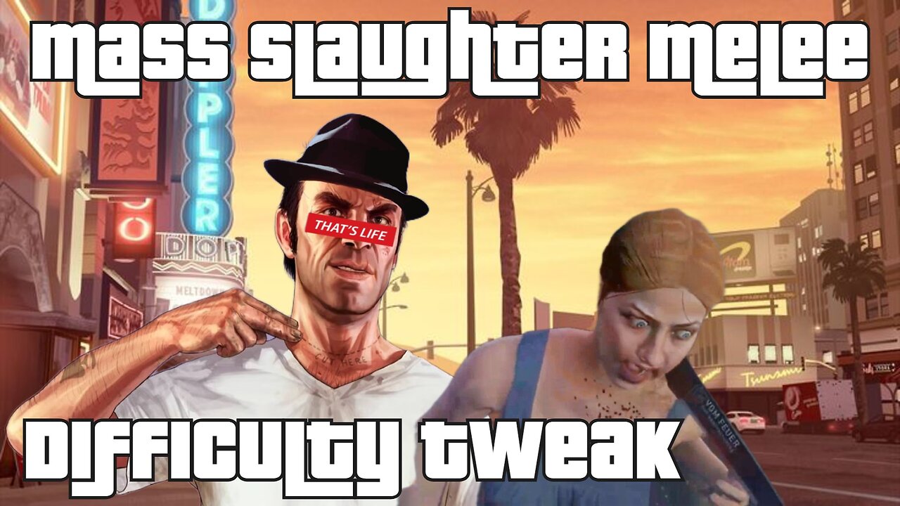 Mass Slaughter Melee | GTA V Difficulty Tweak