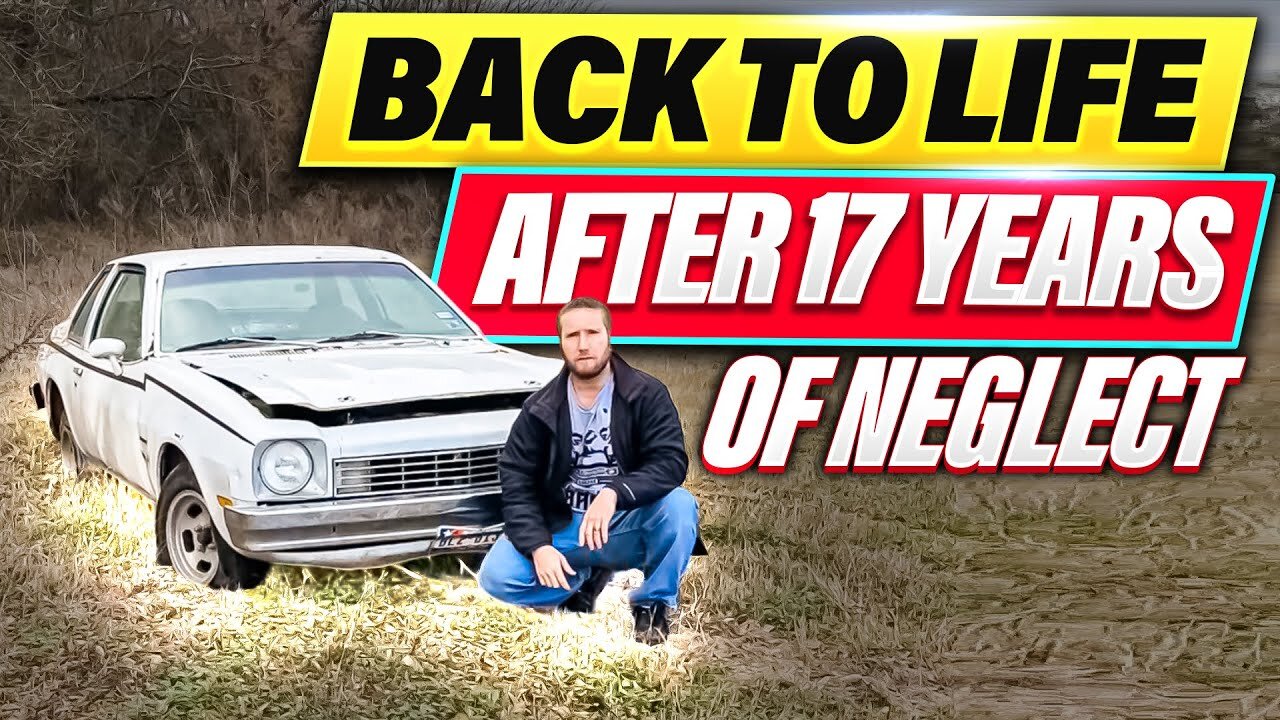 Marine Vet - Abandoned for 17 years- 1980 Chevy Monza - Will it run??