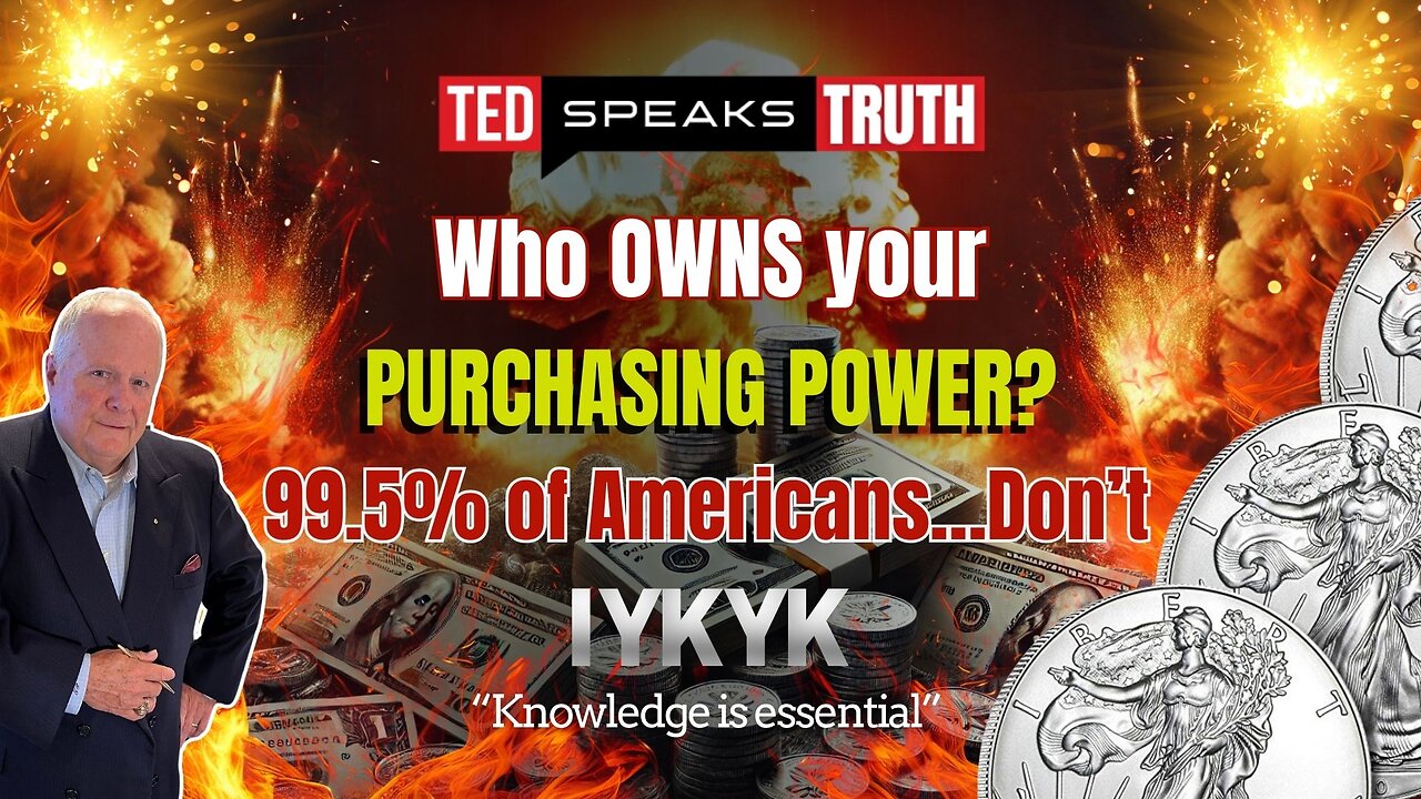 Who OWNS your PURCHASING POWER? 99.5% of Americans…Don’t ~I Y K Y K~ “Knowledge is essential”