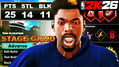 🚨🔴LIVE - TRIPLE THREAT CHALLENGE #1 RANKED 6'10 POINT GAWD | !build !cam !join !member !psn