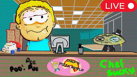 Have you Ever Ordered From a Cartoon Pizzeria?!🍕