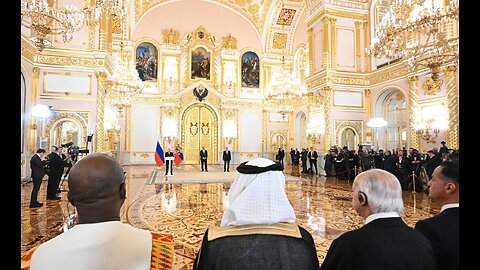 Vladimir Putin - Slavnostní předání pověřovacích listin