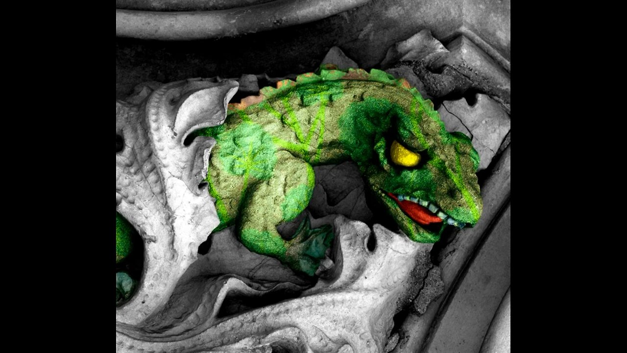 Dragón de ojos amarillos