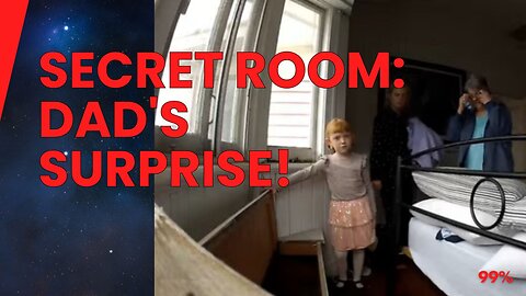 SECRET ROOM in Daughter's Bedroom! Dad's HIDDEN Surprise Revealed