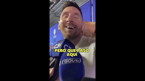 Que le pasó a MESSI 🤷🏽‍♂️😨