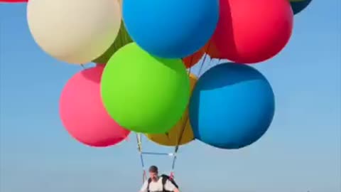 Must Watch: How Many Balloons Does It Take To Fly?
