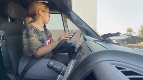 First Night in my Renovated camper van Solo female Vanlife