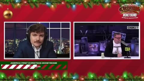 *HOLIDAY CLASSIC* Gavin McInnes and Nick Fuentes - America First Christmas SPECIAL Stream (1/1/2024)