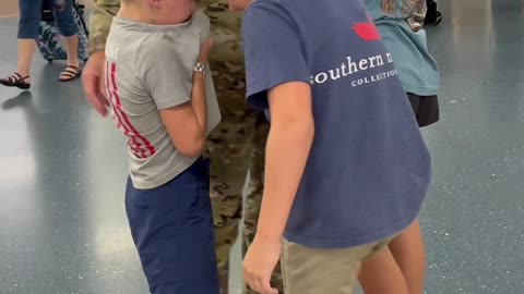 Dad Returns From Deployment and It Brings Kids to Tears