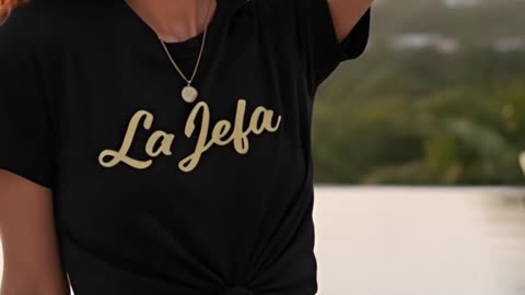 She’s not just the vibe… she IS the boss. Would you rock this La Jefa look? #LaJefaStyle #BossEnergy