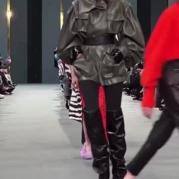 Balmain Fall Winter 2025-2026 collection fashion show at Paris Fashion