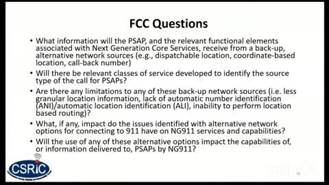 FCC Communications Security, Reliability, and Interoperability in 5G & 6G Council IX Meeting September 22, 2025