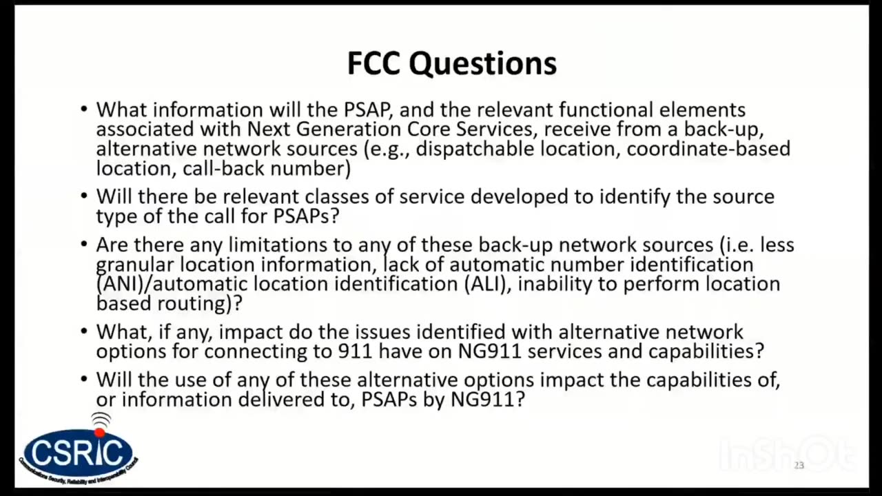 FCC Communications Security, Reliability, and Interoperability in 5G & 6G Council IX Meeting September 22, 2025