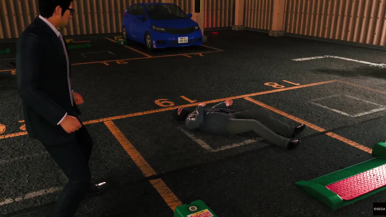 Like a Dragon Gaiden Parking Lot Brawl