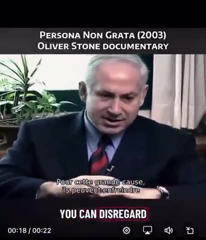 Bibi: How To Control The Narrative