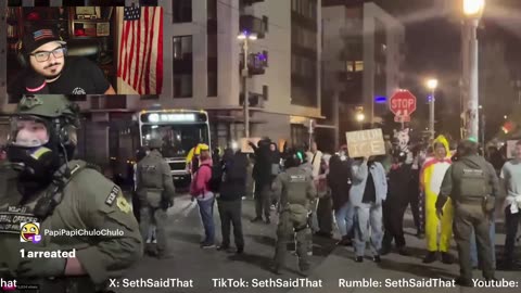 #ANTIFA Member Gets Arrested For Shinning Military Light In #ICE Agents Eyes At #Portland #Protest