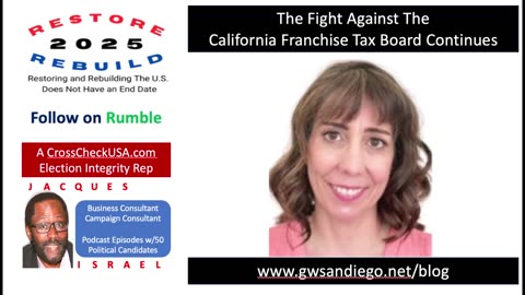 Christi Grab Continues to Fight Against CA Senator Scott Wiener and the FTB