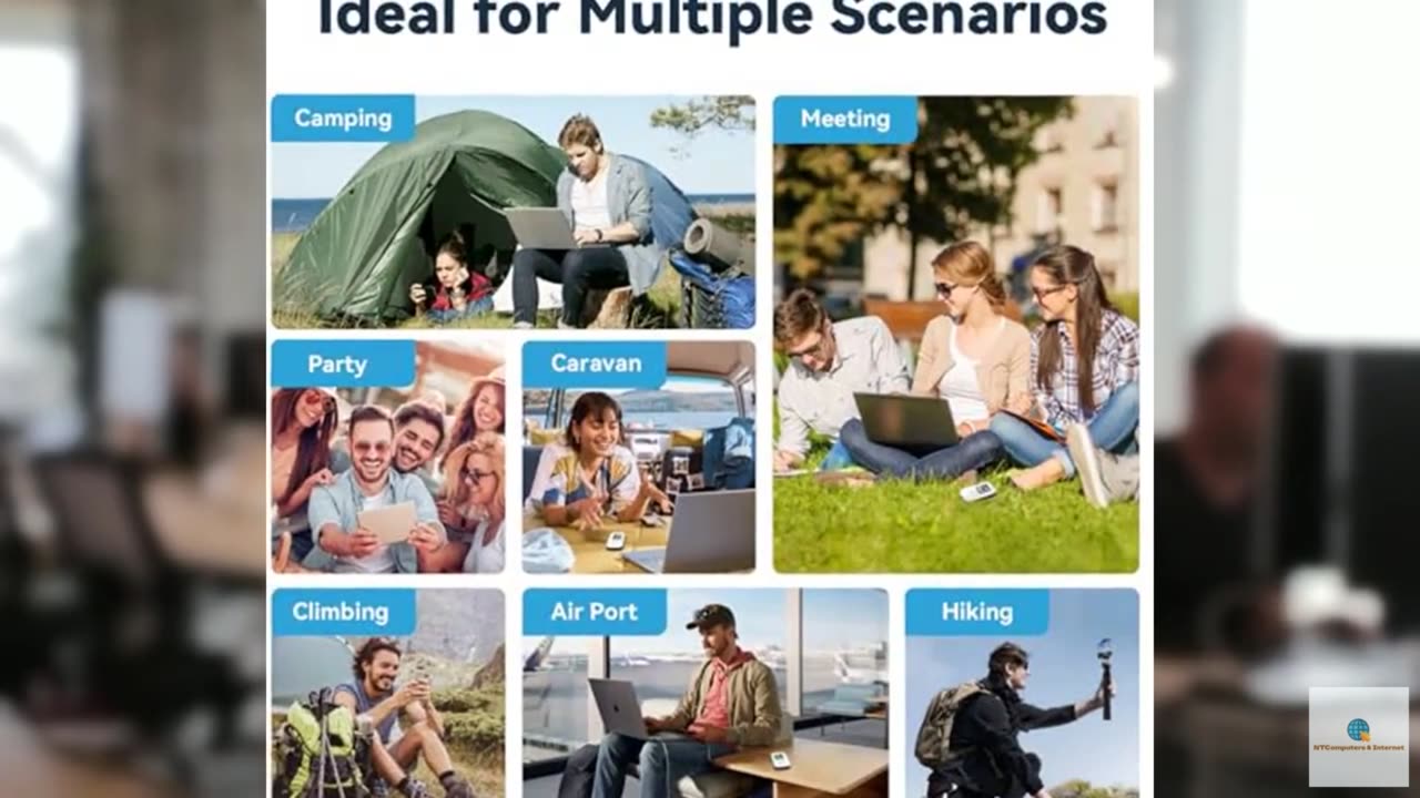 Karbor 4G LTE WiFi Mobile Hotspot, No SIM Card Required No Contract, 10 Connecte