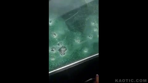 Dude Shot Dead in car