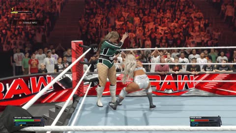 Tiffany Stratton VS Piper Niven at Raw Season 1 Episode 8