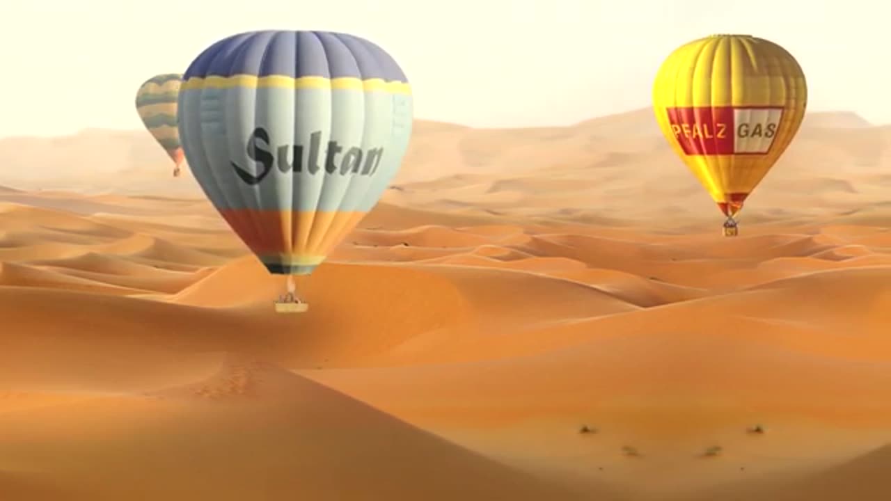 BEAUTIFUL 4K FOOTAGE OF HOT AIR BALLOONS !!!!