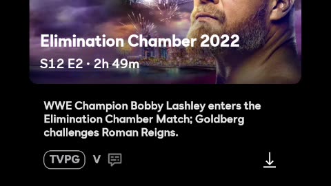 WWE Elimination Chamber 2022