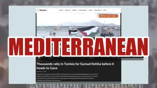 Fact Check: Video Does NOT Show Arrival Of Samud Flotilla In Gaza -- Crowd Gathered On Tunisia Beach