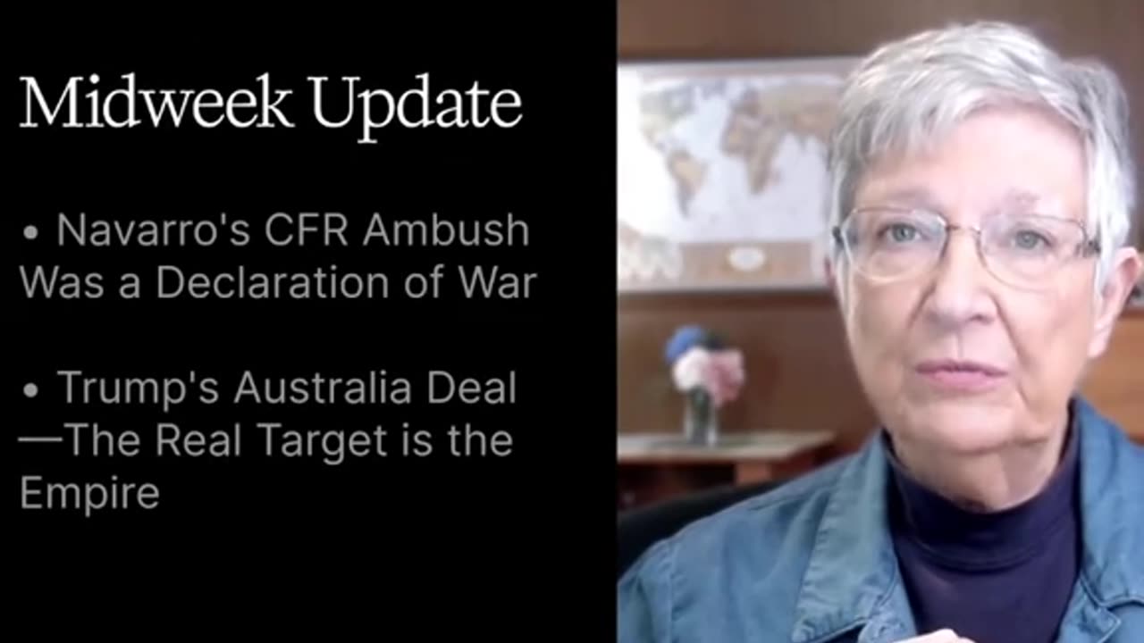 Navarro's CFR AMBUSH: Trump's secret war