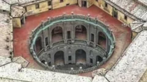 VILLA FARNESE - Italian StarFort w/ BUILDING above, perfect circle, near lake/tree, underground, etc