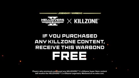 Helldivers 2 - Official Killzone Legendary Warbond Trailer