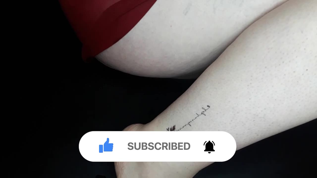 flower text temporary tattoo sticker magic art design