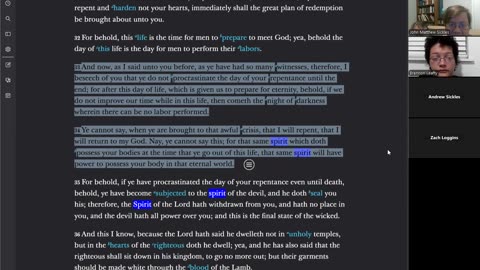 Scripture Study 2025-12-20 Sabbaths & Tabernacled