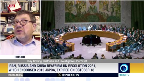 Iran, Russia, China tell UN Security Council JCPOA Resolution 2231 ended on 18Oct25 after US strikes