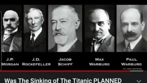 The Rothschilds sank the “Titanic” to set up the Federal Reserve (Read Description)