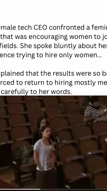 The female tech CEO confronted feminist group
