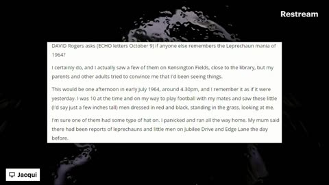 Live with Restream, October 07