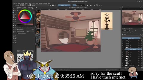 Chill and Draw || Cooking up my background 5 (Rumble Exclusive)