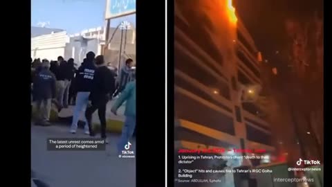 Iran protests ..