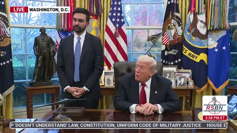 WATCH: President Trump Holds a Meeting with Zohran Mamdani, Mayor-Elect of New York City - 11/21/25