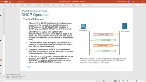 CCNAv7 - Chapter 15.4 - 15.5 - Lecture