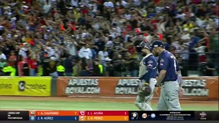 El Toto Piñero remolcó la única de Caribes