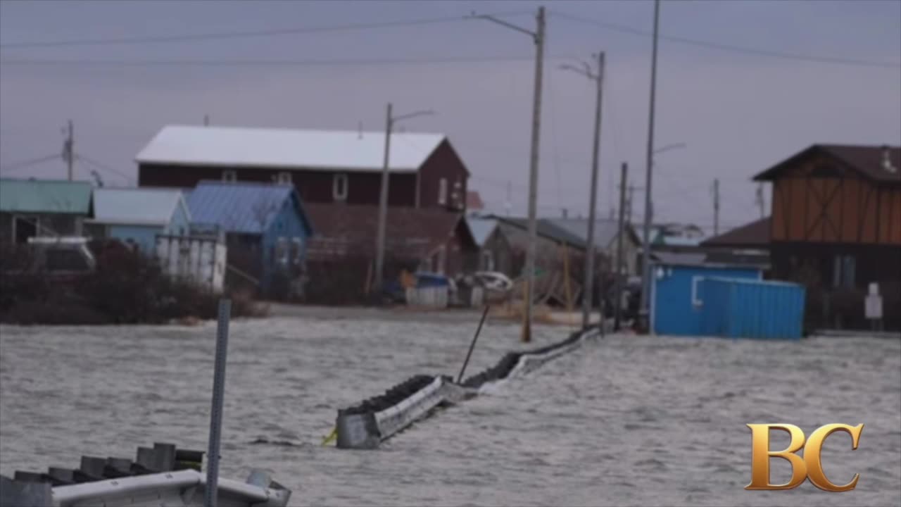 1 killed, 51 rescued in western Alaska devastated by floods caused by Typhoon Halong’s remnants