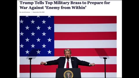 WARNING! THE GOVERNMENT IS SHUTDOWN AS TRUMP THREATENS A WAR FROM WITHIN!