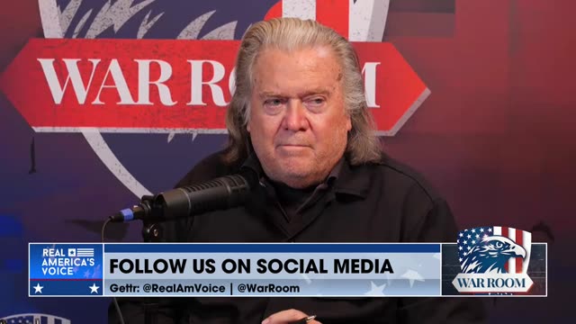BANNON: Israel Is A Sovereign Nation. If Netanyahu Rejects President Trump’s Peace Deal, That’s His Decision. But Sovereignty Cuts Both Ways