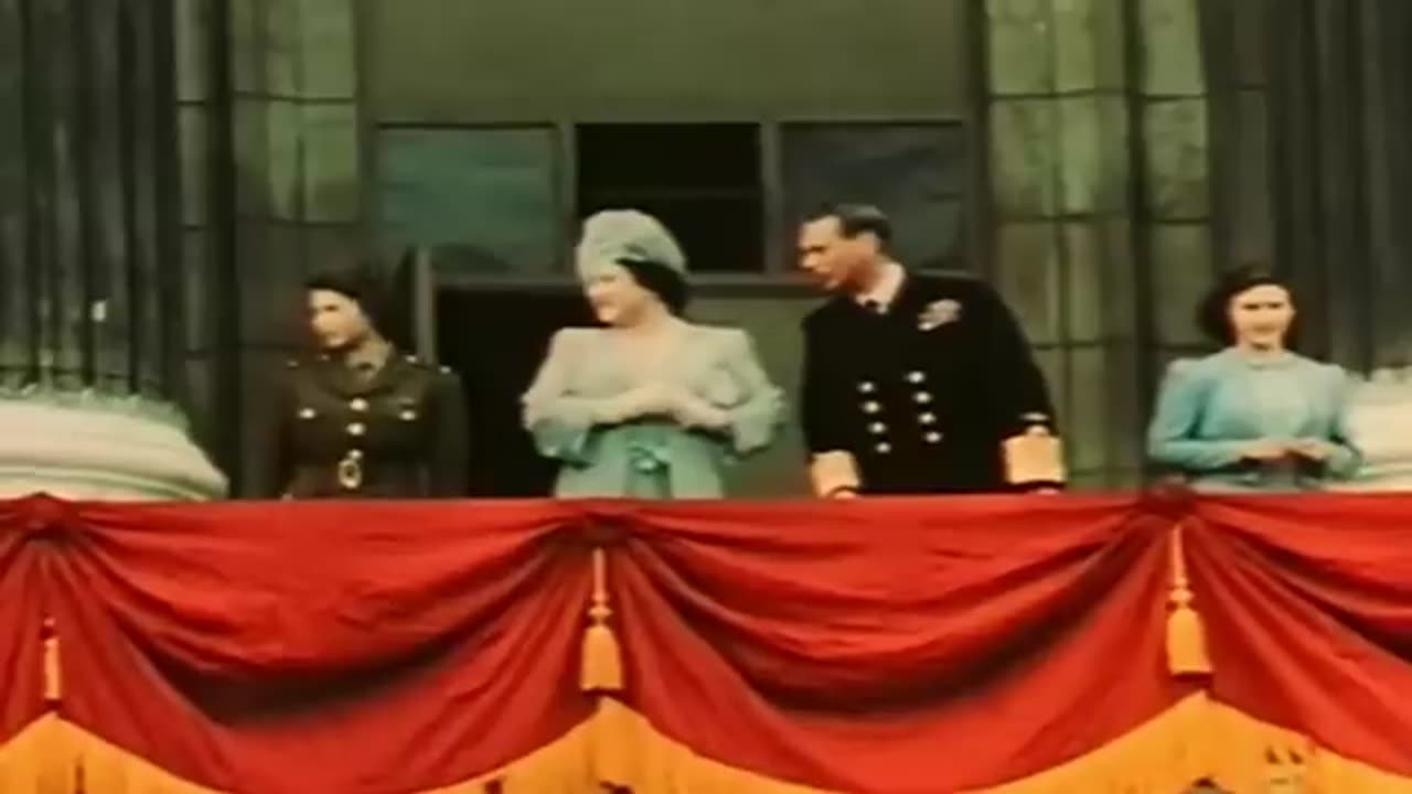 King George 6 And The Queen Mother.