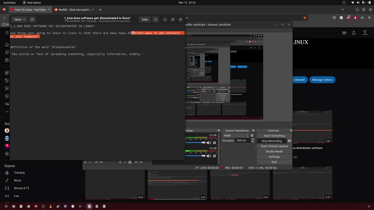 221_how is software disseminated in linux?