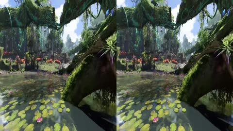 Avatar Frontier of Pandora Full 3D Immersive Movie Side by Side