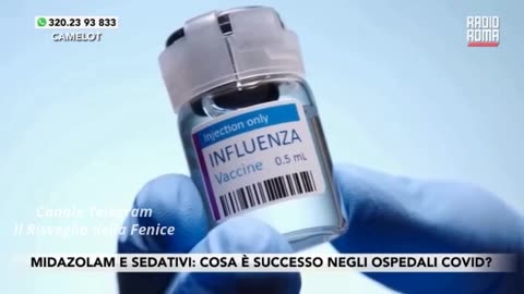 Ammazzati in ospedale con Sedativi e Midazolam appositamente acquistati in grande quantità